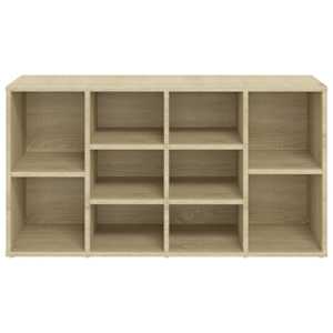 Lavice s botníkem dub sonoma 103x30x55 cm kompozitní dřevo - obrázek 5