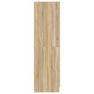 Šatní skříň dub sonoma 82,5 x 51,5 x 180 cm kompozitní dřevo - obrázek 7