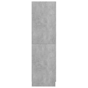 Šatní skříň betonově šedá 82,5 x 51,5 x 180 cm kompozitní dřevo - obrázek 7