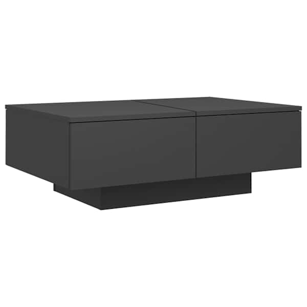 vidaXL kohvilaud, hall, 90 x 60 x 31 cm, puitlaastplaat