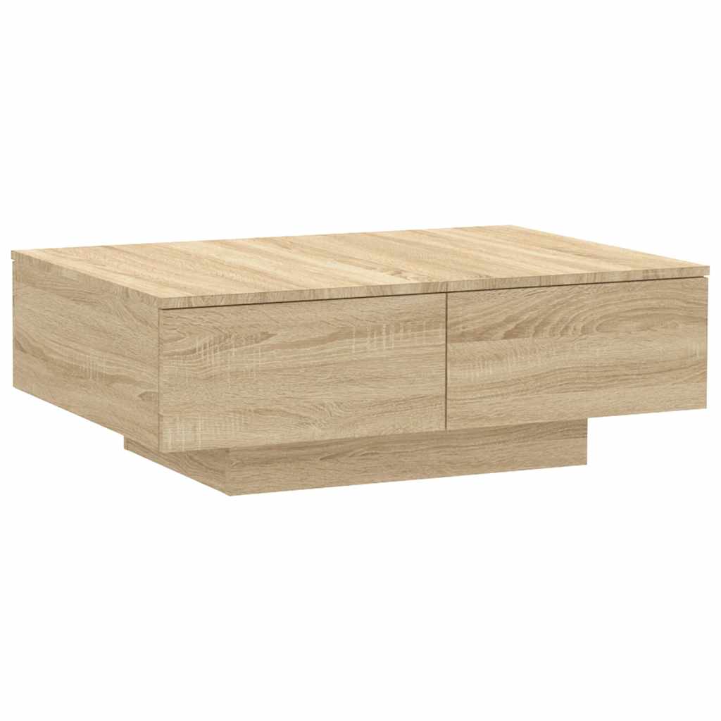 vidaXL Konferenční stolek dub sonoma 90 x 60 x 31 cm kompozitní dřevo