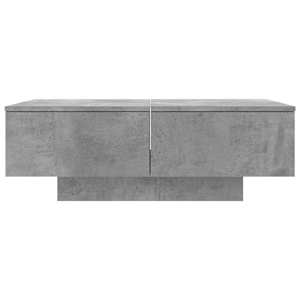 Konferenční stolek betonově šedý 90x60x31 cm kompozitní dřevo - obrázek 4