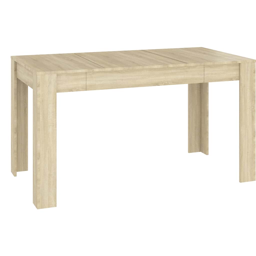 

vidaXL Dining Table Sonoma Oak 55.1"x29.3"x29.9" Engineered Wood