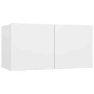 Závěsné TV skříňky 3 ks bílé 60x30x30 cm - obrázek 4