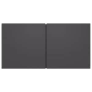 Závěsné TV skříňky 2 ks šedé 60x30x30 cm - obrázek 5