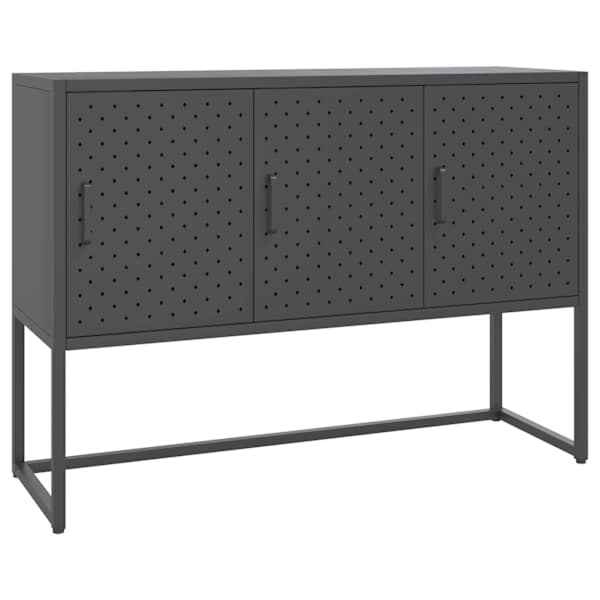 vidaXL puhvetkapp, antratsiit, 105x35x75 cm, teras