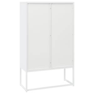 Komoda bílá 80 x 35 x 135 cm ocel - obrázek 7