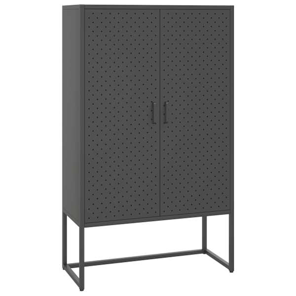vidaXL k&otilde;rge kapp, antratsiit, 80x35x135 cm, teras