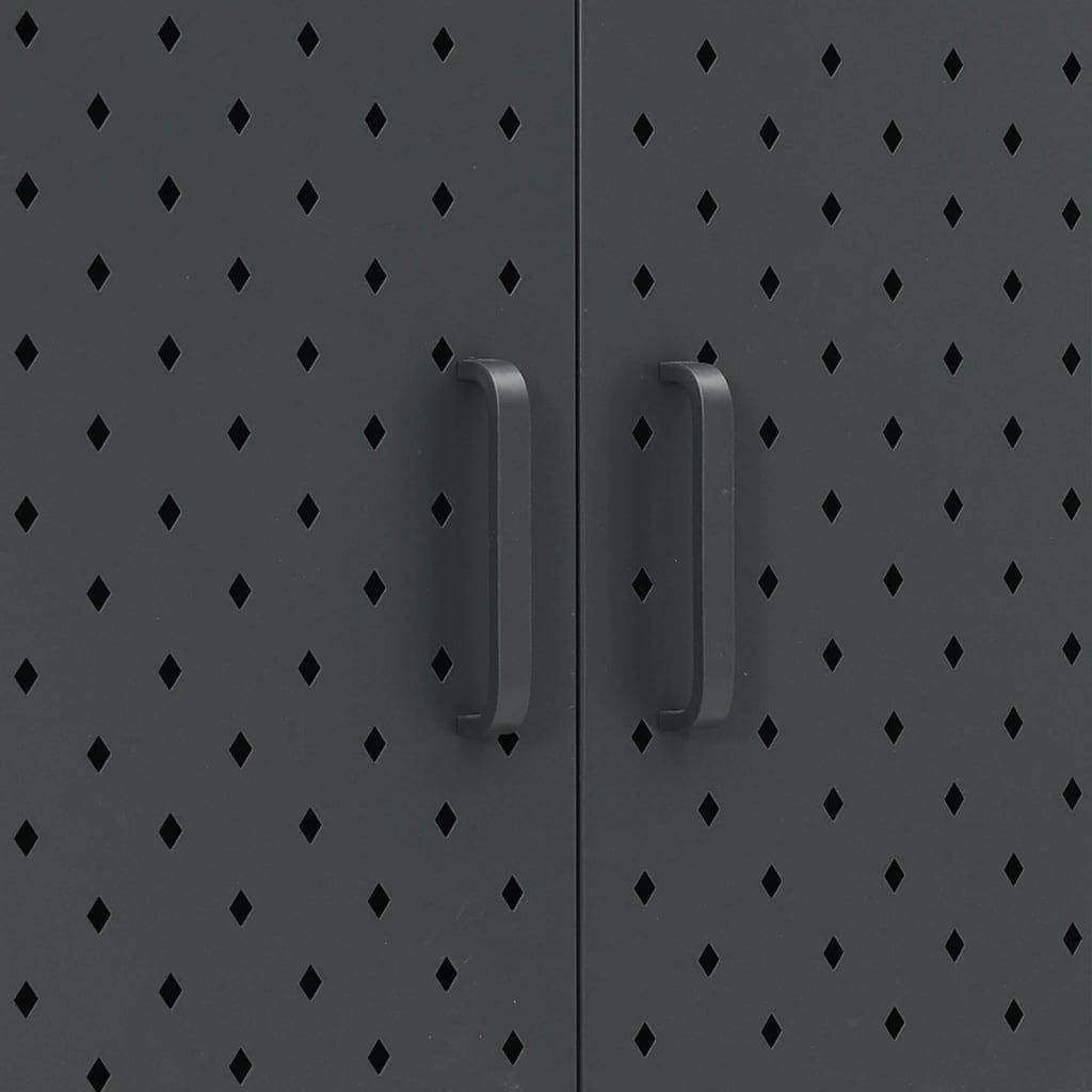 Highboard Anthracite 80x35x135 Cm Steel VidaXL 21 width=274