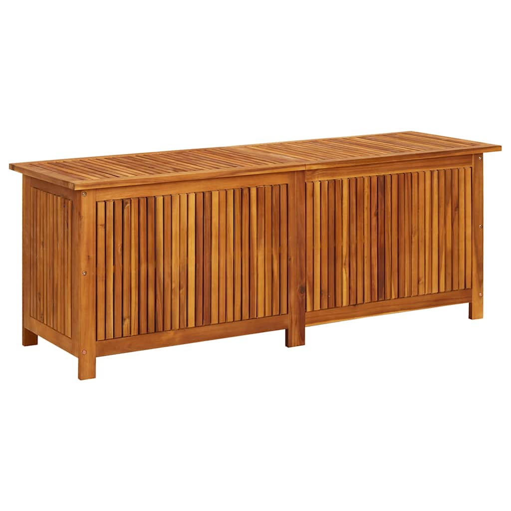 vidaXL Zahradní úložný box 150 x 50 x 58 cm masivní akáciové dřevo