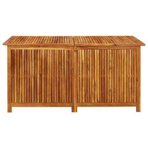 Zahradní úložný box 150 x 80 x 75 cm masivní akáciové dřevo - obrázek 4