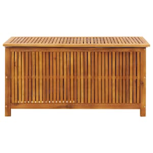 Zahradní úložný box 113 x 50 x 58 cm masivní akáciové dřevo - obrázek 5