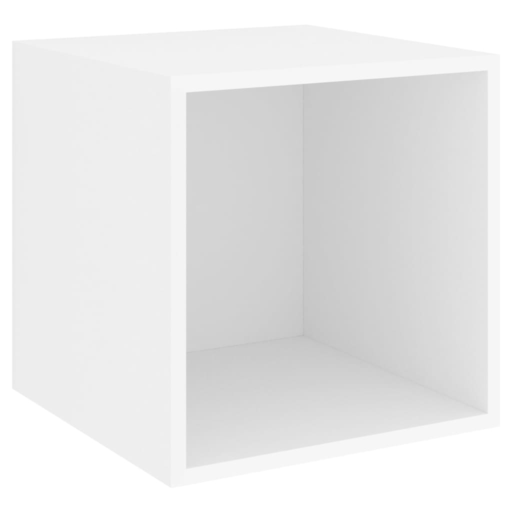 KALLAX – Ensemble de meuble TV mural 5 pcs 8 boxes Blanc | meublestv.fr 5