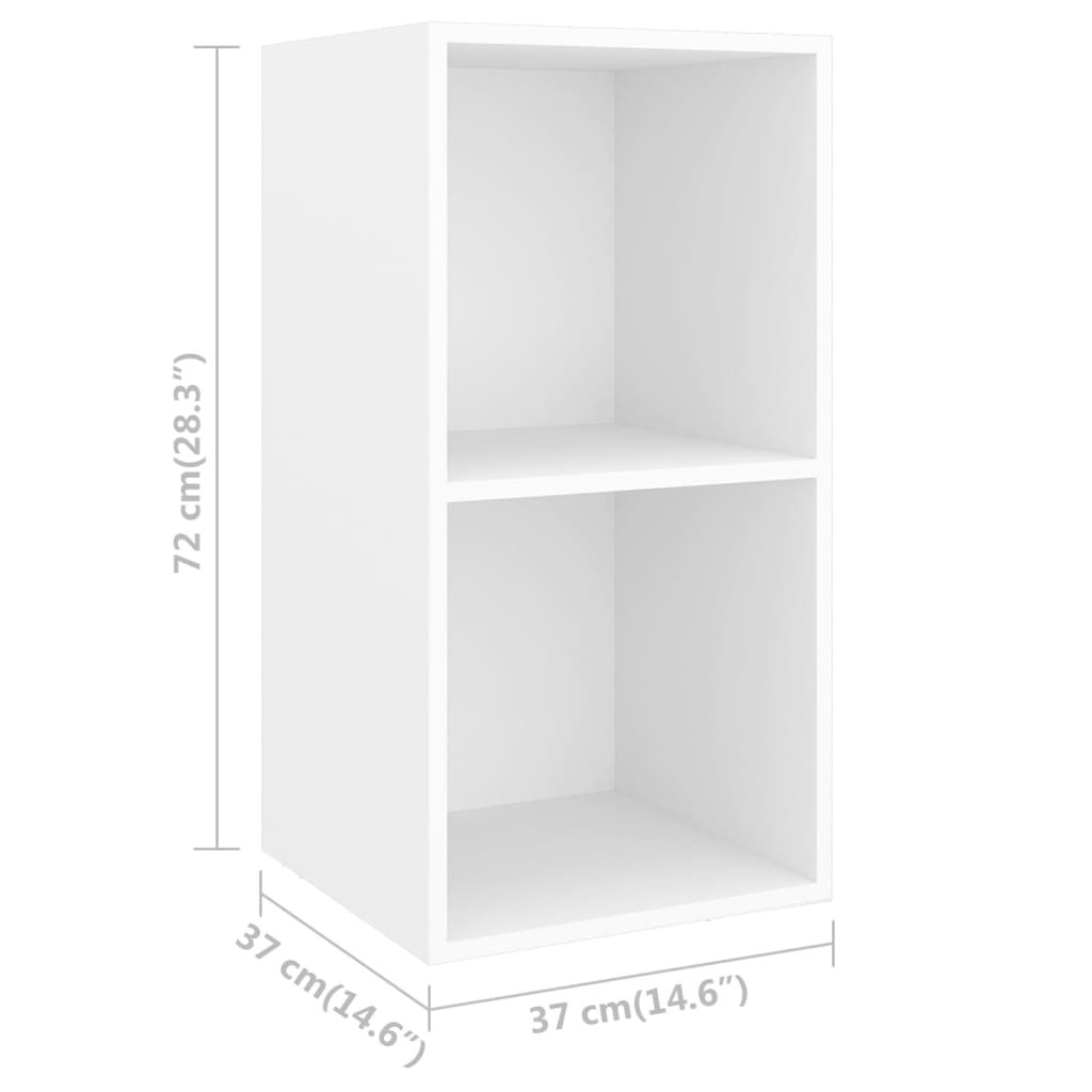 KALLAX – Ensemble de meuble TV mural 3 pcs 7 boxes Blanc | meublestv.fr 7