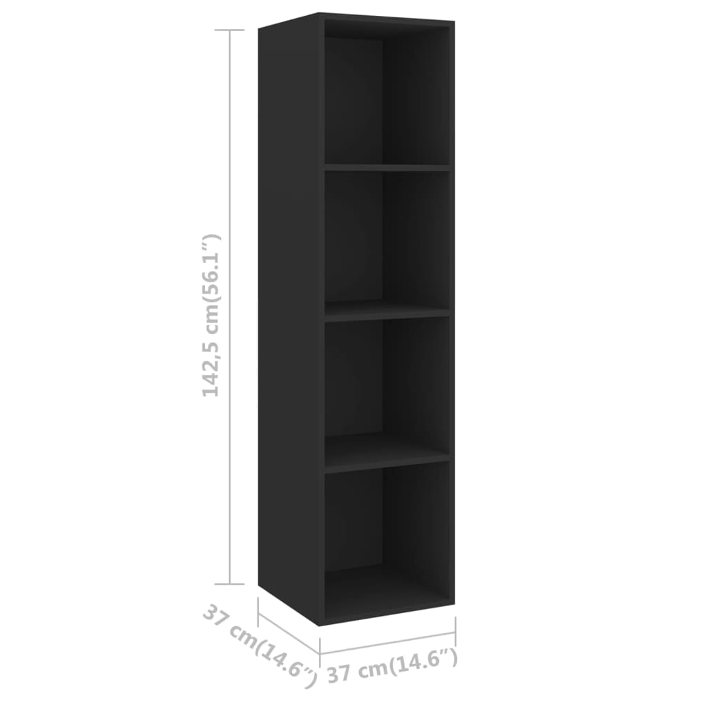 KALLAX – Ensemble de meuble TV mural 3 pcs 10 boxes Noir | meublestv.fr 8