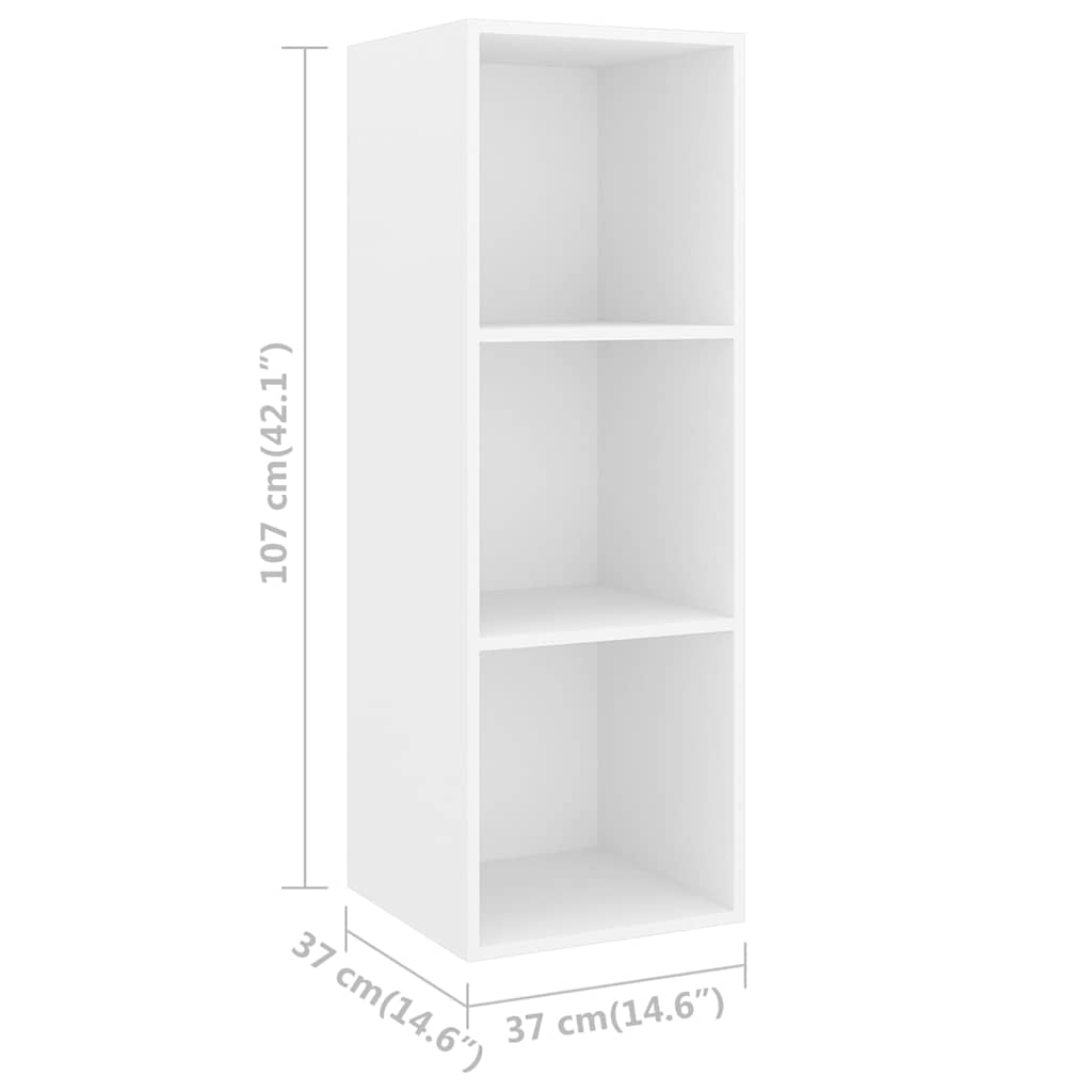 Meubles TV Armoires Salon Muraux 2 pcs Chêne Sonoma Bois d'Ingénierie
