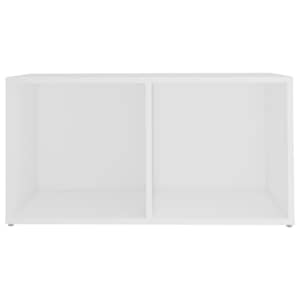 TV skříňky 2 ks bílé 72 x 35 x 36,5 cm kompozitní dřevo - obrázek 5