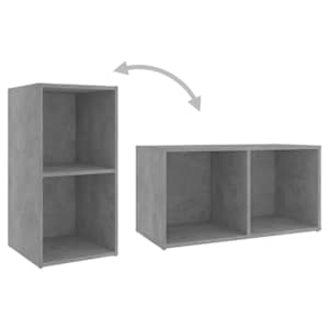 TV skříňky 2 ks betonově šedé 72x35x36,5 cm kompozitní dřevo - obrázek 7