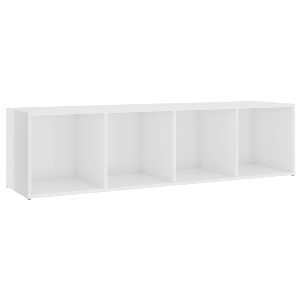 KALLAX –  Meuble TV bibliothèque 3 pcs 9 boxes Blanc brillant | meublestv.fr 5