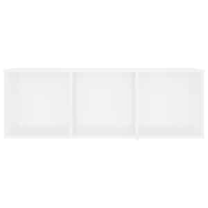 TV skříňky 4 ks bílé 107 x 35 x 37 cm dřevotříska - obrázek 5