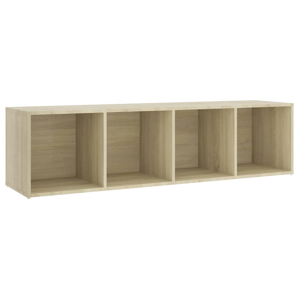 vidaXL 4 Piece TV Cabinet Set Sonoma Oak Chipboard