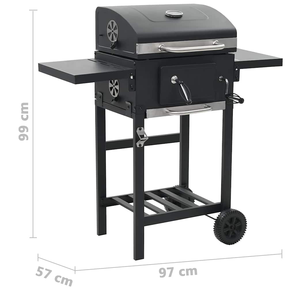 Pizzaoven en barbecue 3-in-1 zwart image 14