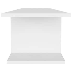 Nástěnná TV skříňka bílá 103 x 30 x 26,5 cm - obrázek 5