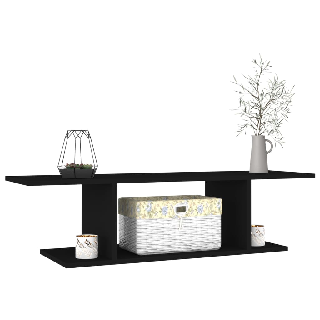 

vidaXL Tv-wandmeubel 103x30x26,5 cm zwart