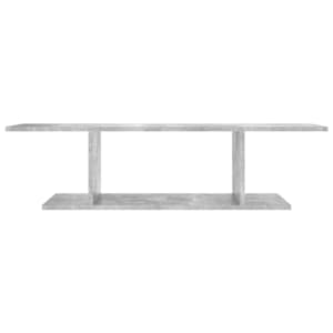 Nástěnná TV skříňka betonově šedá 103 x 30 x 26,5 cm - obrázek 4