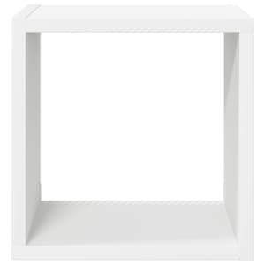 Nástěnné police kostky 6 ks bílé 26 x 15 x 26 cm - obrázek 6