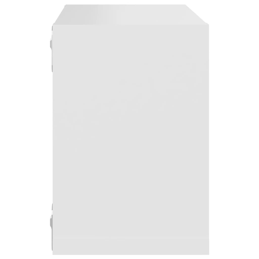 Würfelregale 6 Stk. Weiß 22x15x22 cm