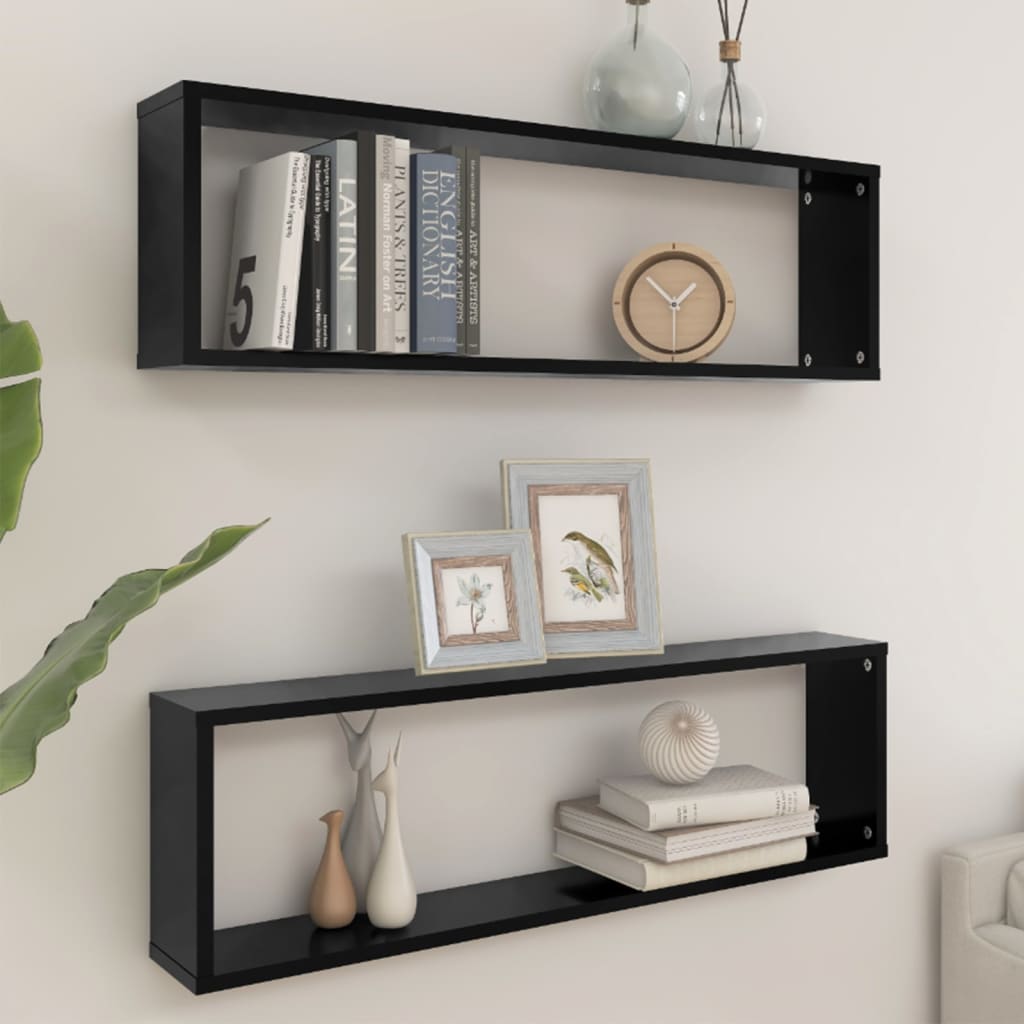 Wall Shelves Floating Rack Display Shelf Bookshelf Engineered Wood vidaXL