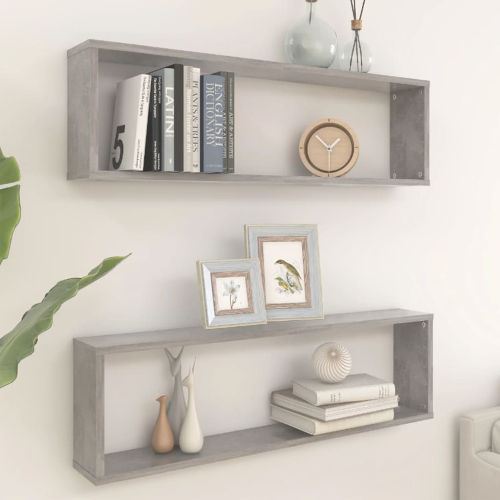 Wall Shelves Floating Rack Display Shelf Bookshelf Engineered Wood vidaXL