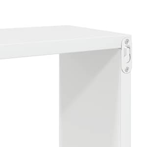Nástěnné obdélníkové police 2 ks bílé lesk 60x15x23 cm kompozit - obrázek 8