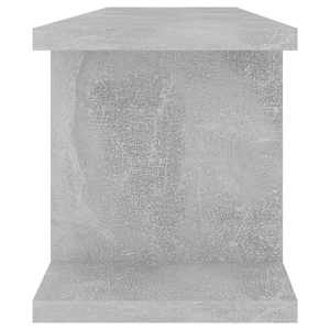 Nástěnné police 2 ks betonově šedé 75 x 18 x 20 cm kompozit - obrázek 6
