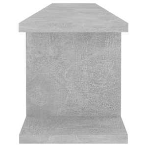 Nástěnné police 2 ks betonově šedé 105 x 18 x 20 cm dřevotříska - obrázek 6