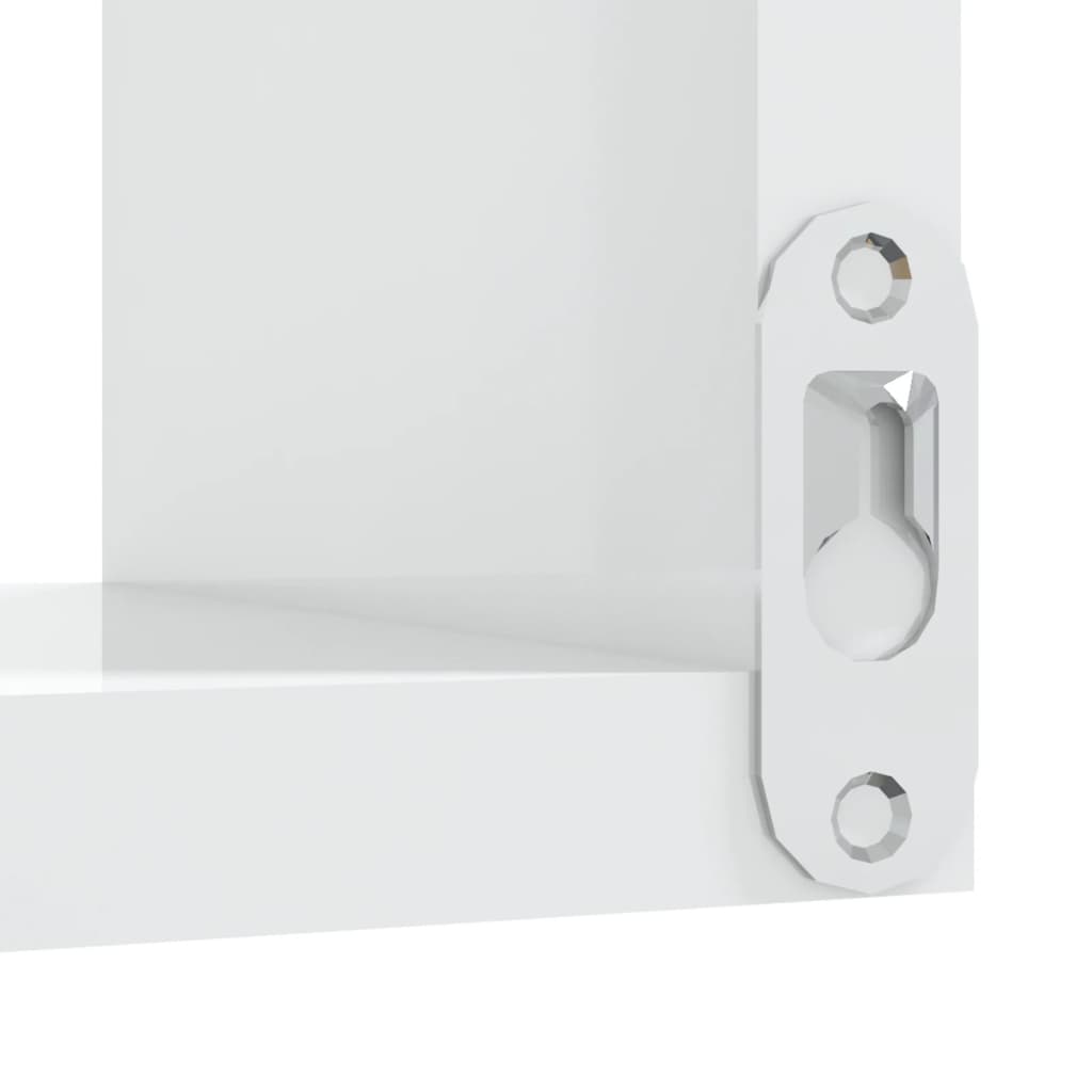Wall Corner Shelf High Gloss White 40x40x50 Cm Engineered Wood VidaXL 18 width=274