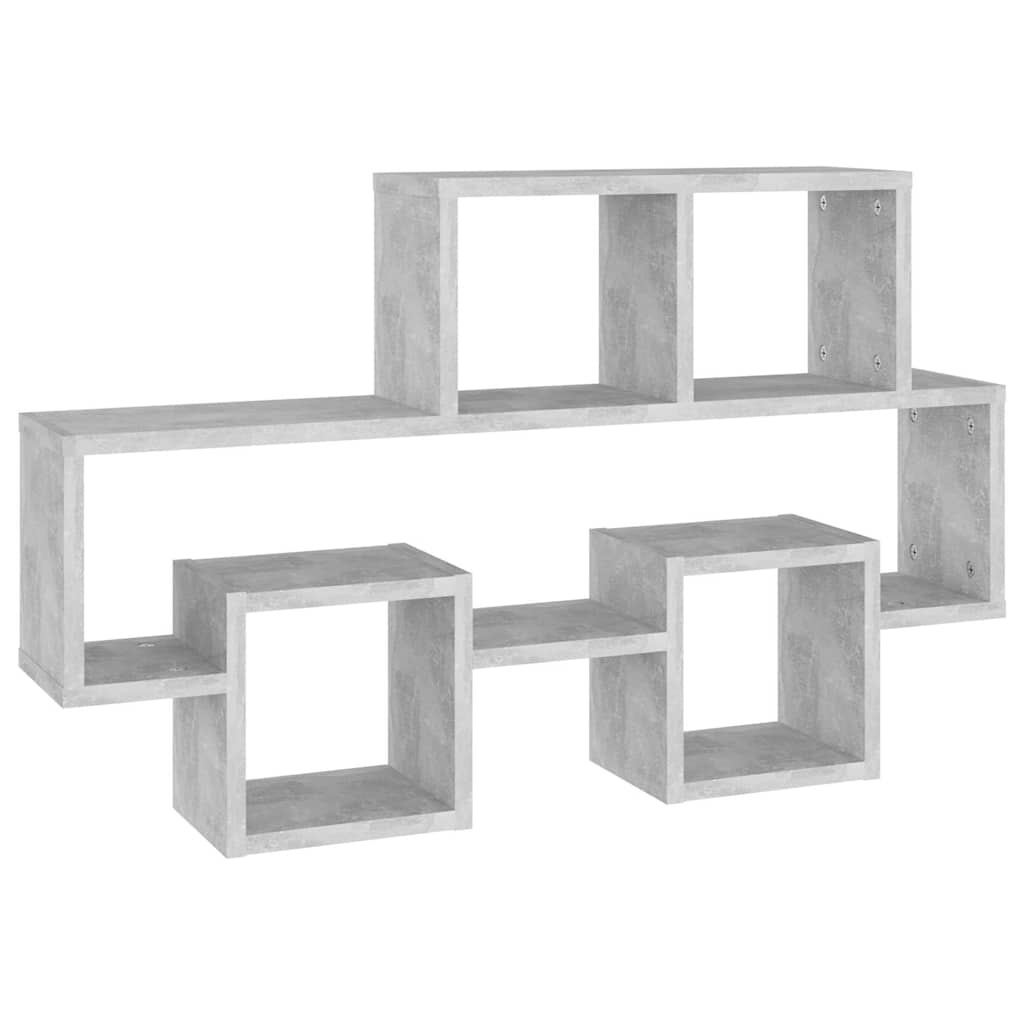 Thumbnail - vidaXL Wandregal in Autoform Betongrau 82x15x51 cm Holzwerkstoff