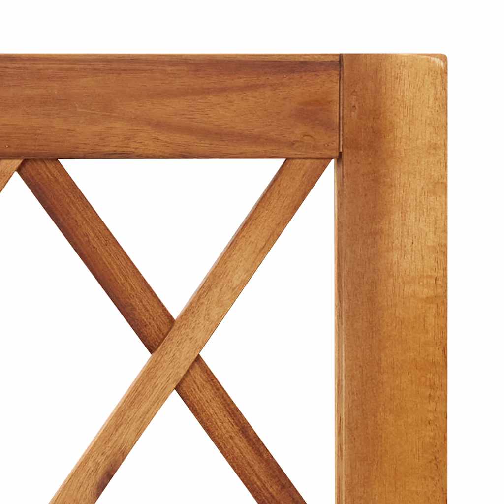 Lit Surélevé De Jardin Avec Treillis Bois Massif D'acacia VidaXL 18 width=274