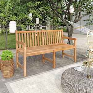 Vrtna klop 150 cm trdna tikovina