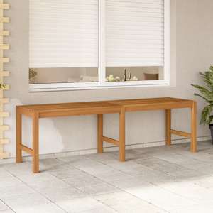 Vrtna klop 150 cm trdna tikovina