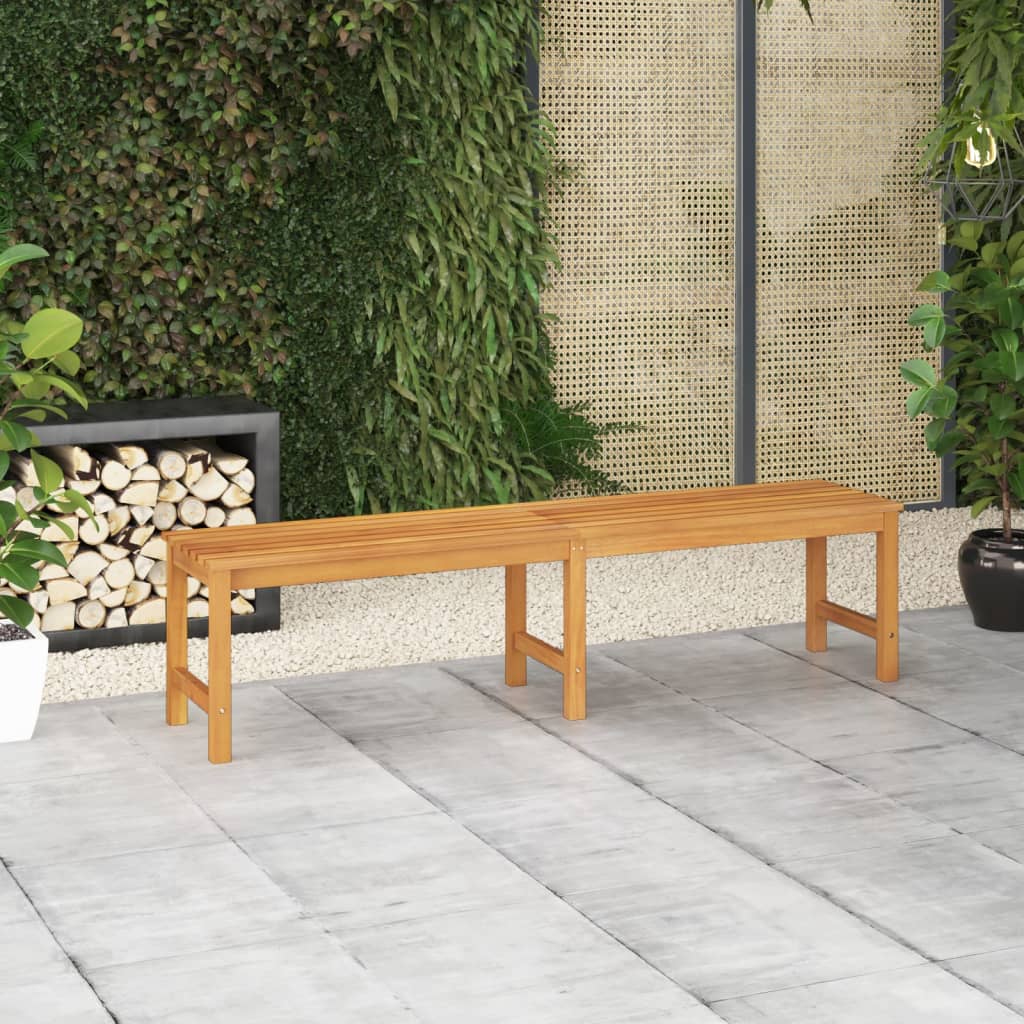 Zahradní lavice 180 cm masivní teakové dřevo