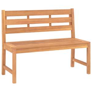 vidaXL aiapink 114 cm, toekas tiikpuu
