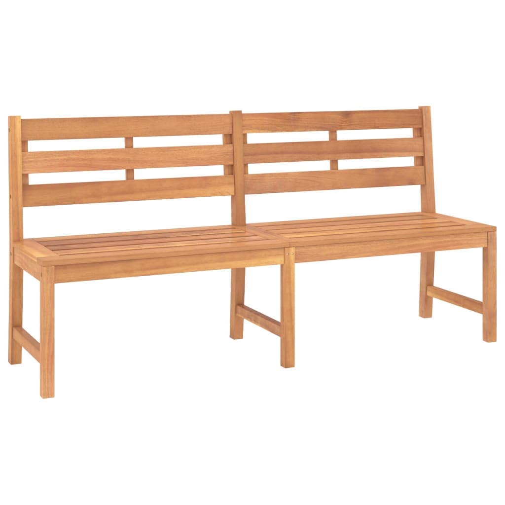 

vidaXL Patio Bench 70.9" Solid Teak Wood