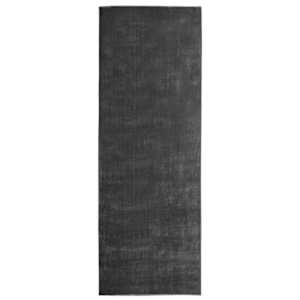 Běhoun pratelný skládací antracitový 80 x 300 cm polyester