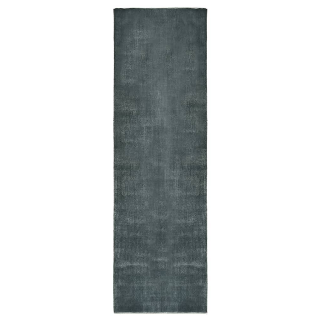 Tapijtloper wasbaar opvouwbaar 80x300 cm polyester grijs