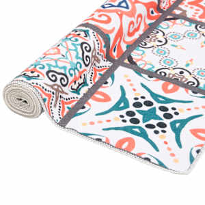 vidaXL Kilimas-takelis, 100x400cm, poliesteris, su ra&scaron;tais