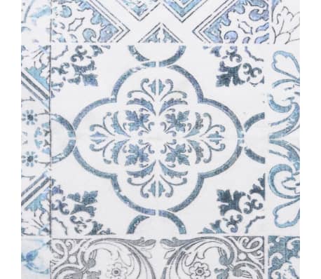 vidaXL Teppichl&auml;ufer Bedruckt Waschbar Faltbar 60x200 cm Polyester