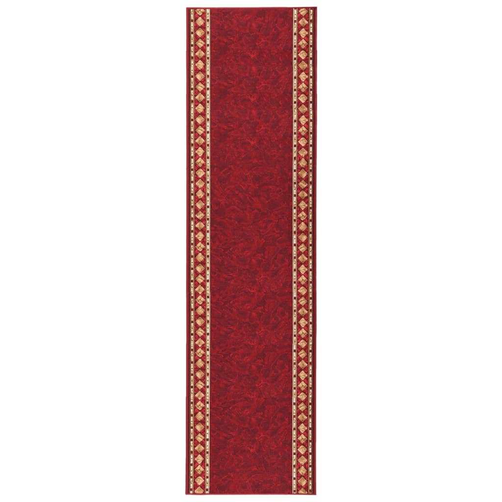 vidaXL Covor traversă, roșu, 80×400 cm, antiderapant vidaXL imagine 2022
