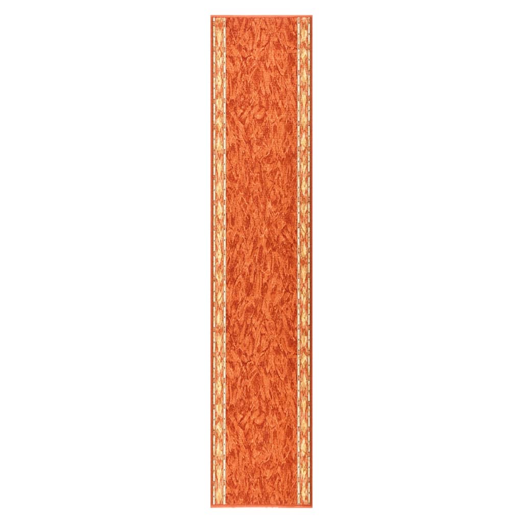 Teppichläufer Terrakottarot 67×350 cm Rutschfest kaufen